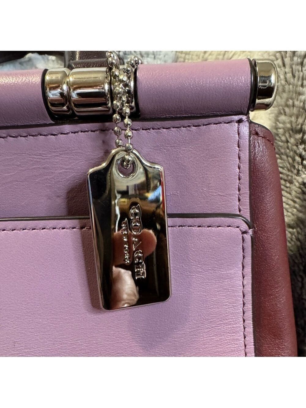 Coach - Grace 20 Color Block Jasmine Satchel - EUC 2018 Structured, Classic Bag - Picture 4 of 14